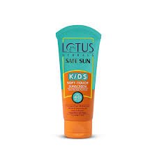 Lotus Herbal Safe Kids Soft - Touch Sunscreen SPF40 80g - ShopXonline