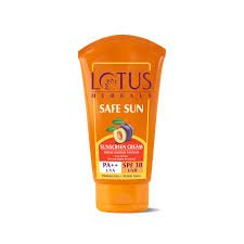 Lotus Herbal Safe Sun Sunscreen Cream SPF30 100g - ShopXonline