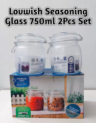 Lovwish Seasoning Glass 750ml 2pcs Set - ShopXonline