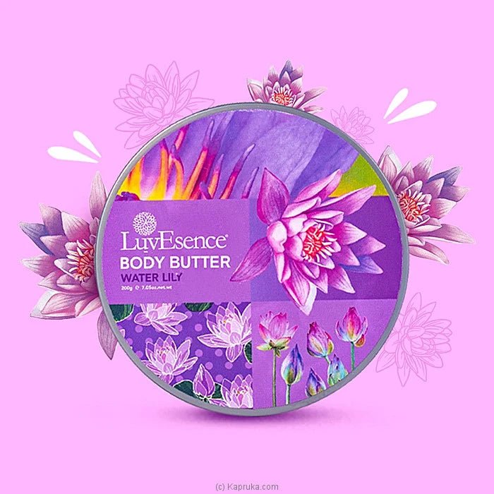 Luvesence Water Lily Body Butter 200g - ShopXonline