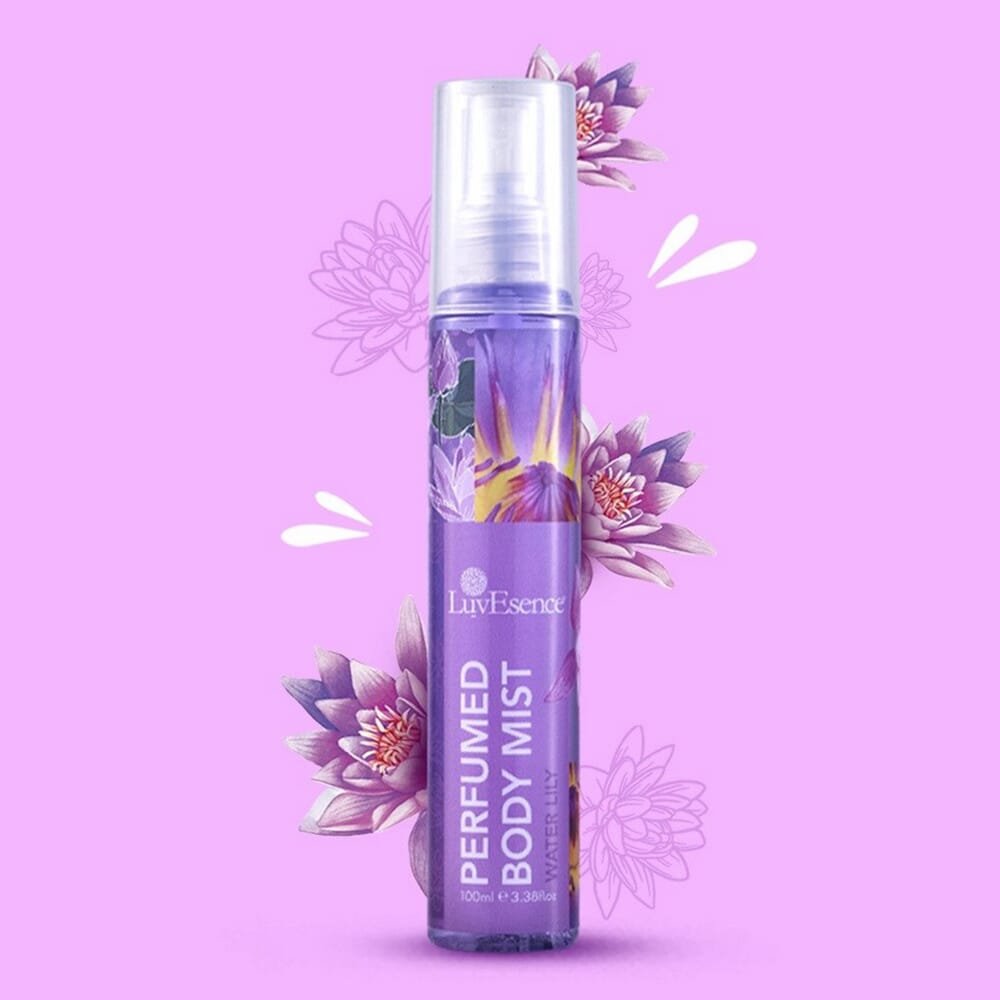 Luvesence Water Lily Perfumed Body Mist 100ml - ShopXonline