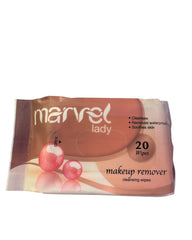 Marvel  Lady Makeup Remover 20 Wipes