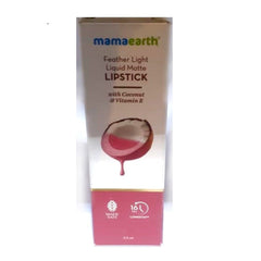 Mama Earth 05 Nude Brown Liquid Lipstick - 3.5ml - ShopXonline