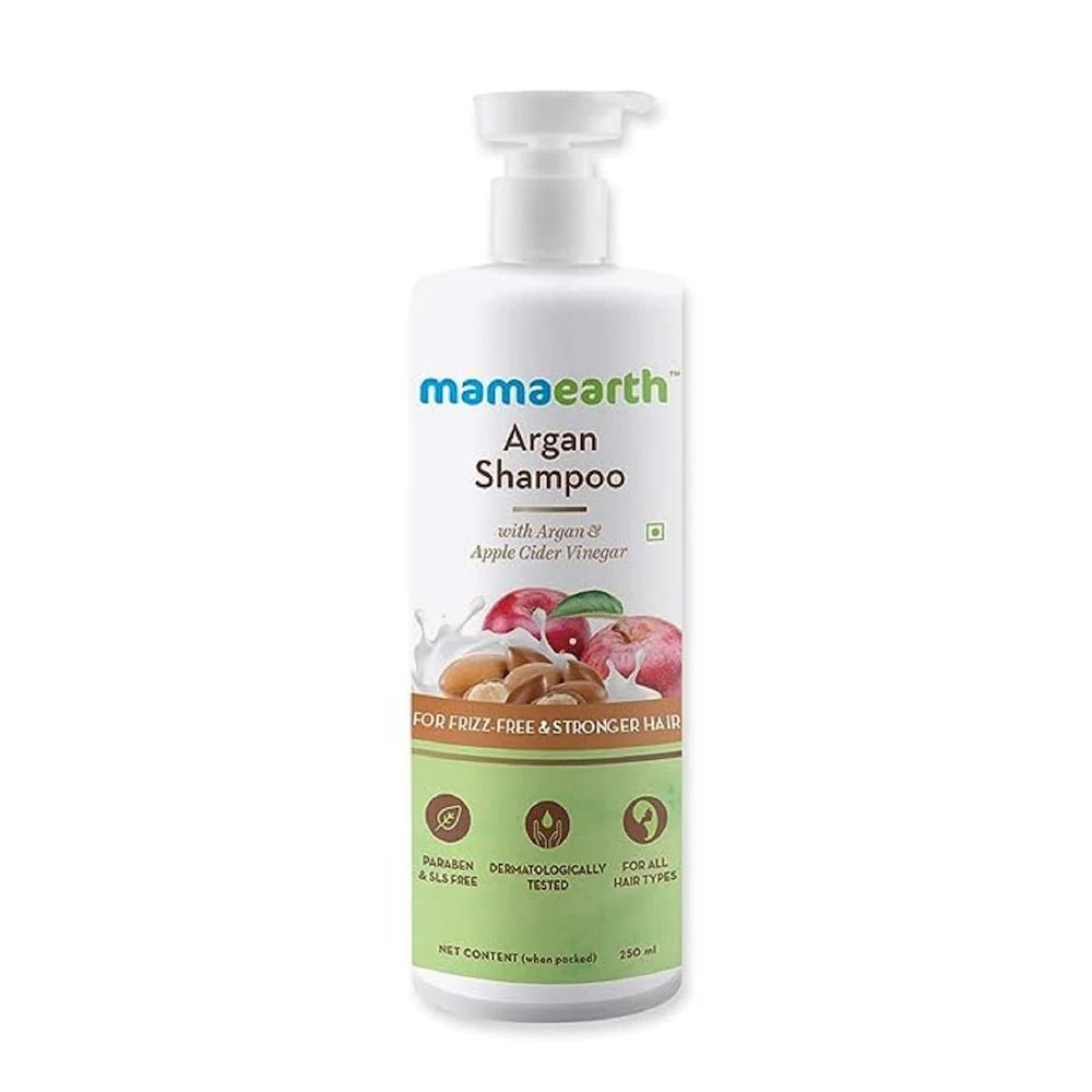 Mama Earth Argan Shampoo - 250ml - ShopXonline