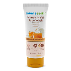 Mama Earth Honey Malai Face Wash - 100ml - ShopXonline