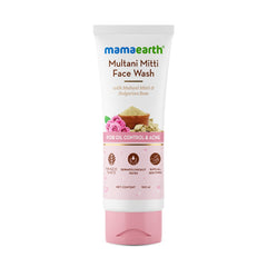 Mama Earth Multani Mitti Face Wash - 100ml - ShopXonline