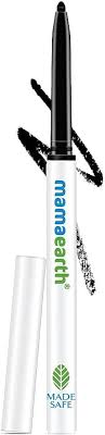 Mamaearth Charcoal Black Long Stay Black Kajal - ShopXonline