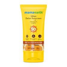 Mamaearth ubtan Detan Sunscreen 50g - ShopXonline