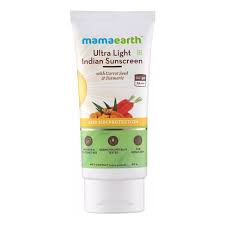 Mamaearth Ultra Light Indian Sunscreen 50g - ShopXonline