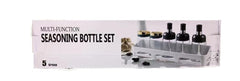 Multi - Function Seasoning Bottle Set - 5 Pieces - ShopXonline
