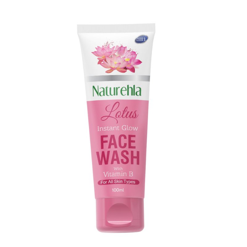 Naturehla Lotus Face Wash - 100ml - ShopXonline