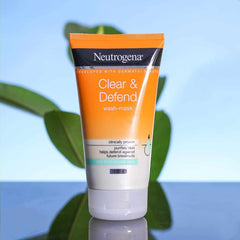 Neutrogena Clear &amp; Defend 2 in 1 Wash - Mask Skin Care - ShopXonline