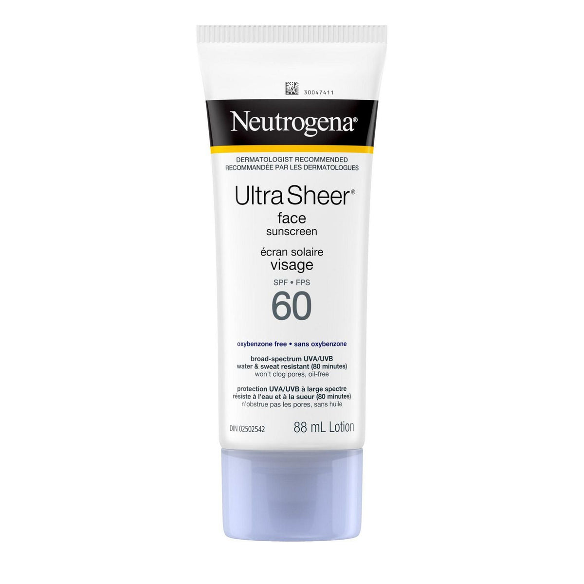Neutrogena Ultra Sheer Face Sunscreen SPF 60 - 88ml - ShopXonline