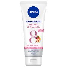 Nivea Extra Bright Radiant & Smooth Uva Uvb Filters Body Serum - 180ml - ShopXonline