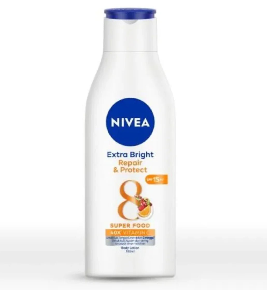 Nivea Extra Bright Repair & Protect Body Lotion SPF 15 PA+ 100ml - ShopXonline