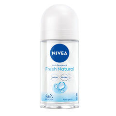 Nivea Fresh Natural Antiperspirant Roll On - 50ml - ShopXonline