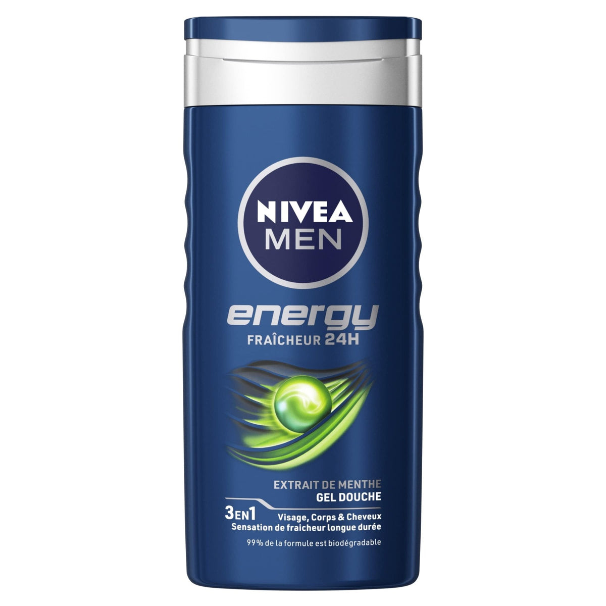 Nivea Men 3 in 1 Energy Shower Gel - 250 ml - ShopXonline