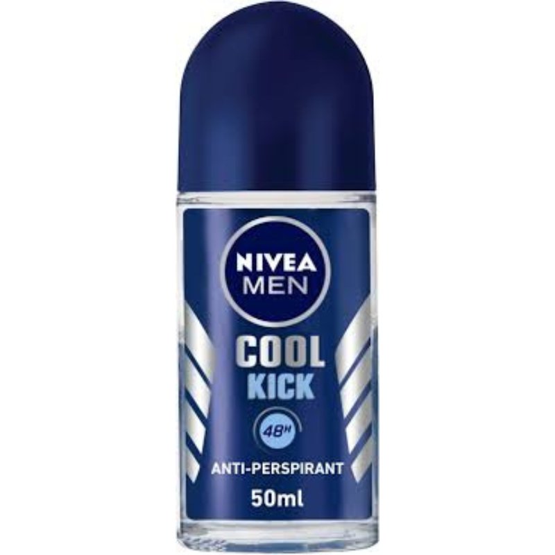 Nivea Men Cool Kick Deodorant Roll 50ml - ShopXonline
