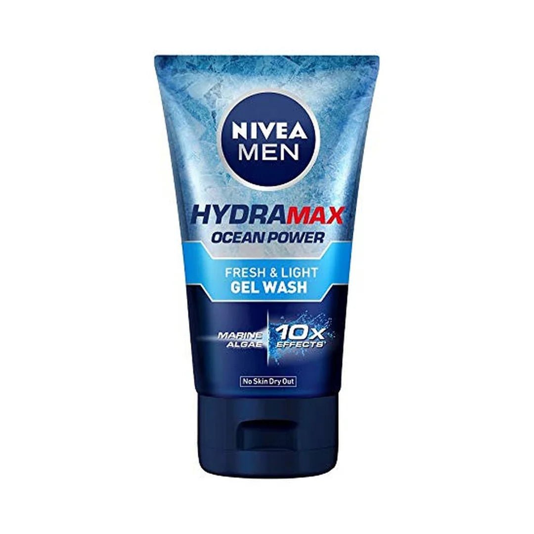 Nivea Men Hydra Max Ocean Power Fresh & Light Gel Wash 100ml - ShopXonline