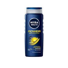 Nivea Men Power 24H Fresh Effect Invigorating + Citrus Infusion Shower Gel 500ml - ShopXonline