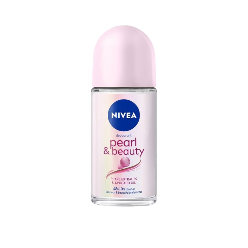 Nivea Pearl and Beauty Deodorant Roll On - 50 ml - ShopXonline