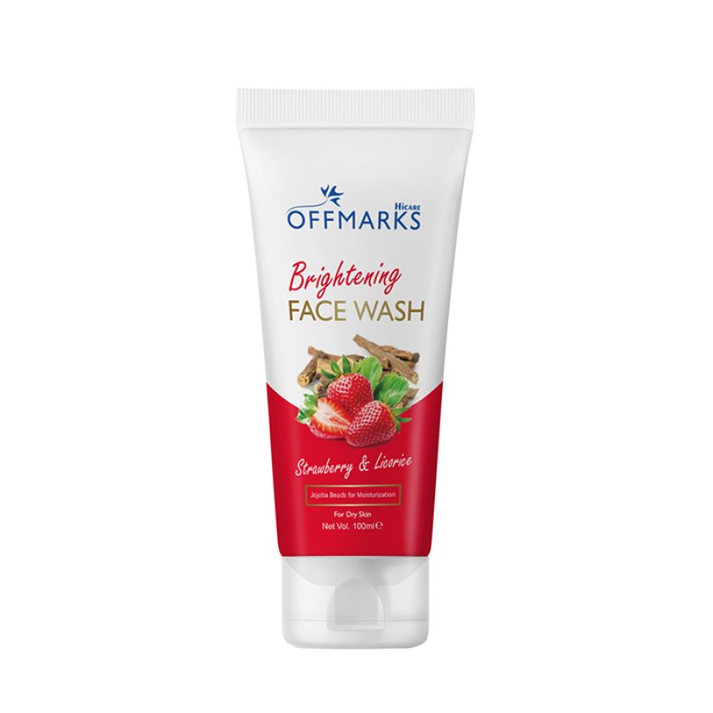 Offmarks Brightening Face Wash Strawberry And Licorice - 100ml - ShopXonline