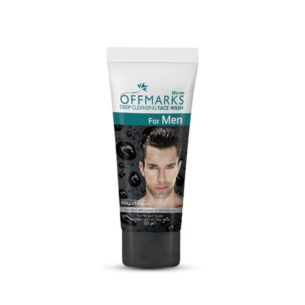 Offmarks Deep Cleansing Face Wash for Men - 50ml - ShopXonline