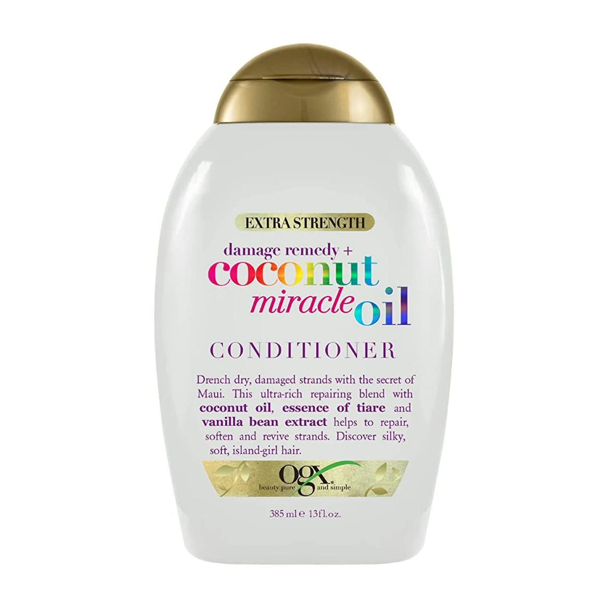 OGX Coconut Miracle Oil Conditioner 385ml - ShopXonline
