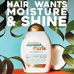 Ogx Quenching & Coconut Curls Shampoo (385ml) - ShopXonline