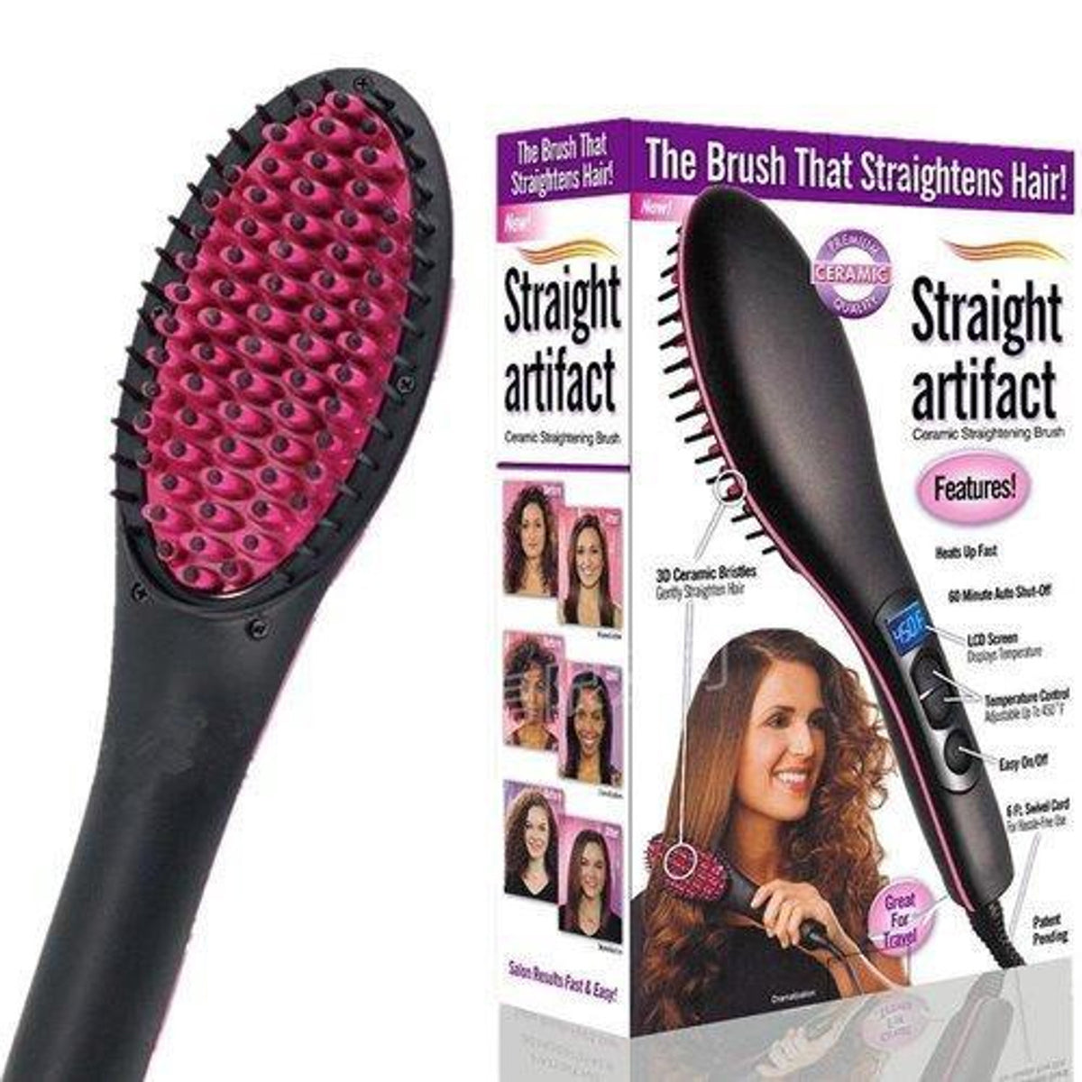 Simply Straight Ceramic Straightening Brush