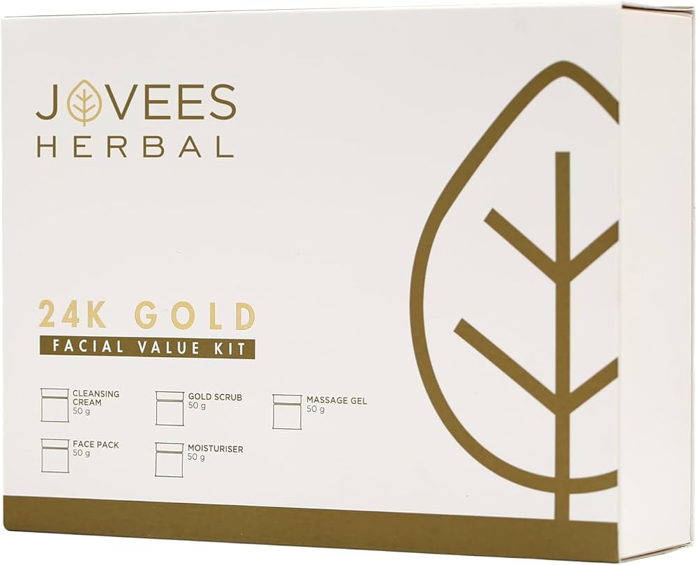 Jovees Herbal 24 Carat Mini Gold Facial Value Kit