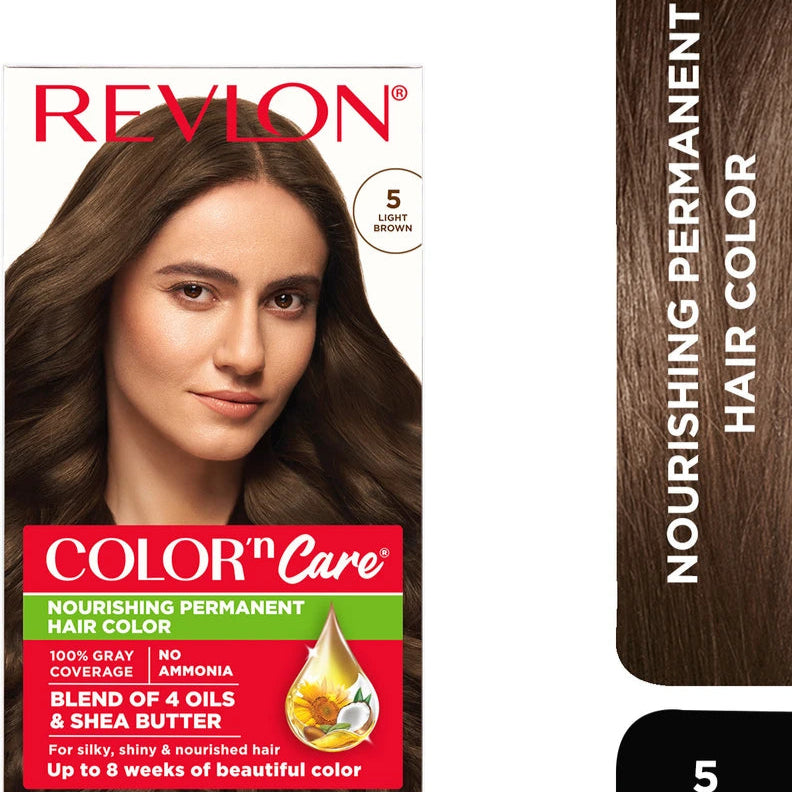 Revlon COLOR n Care Nourishing Permanent Hair Color - No 05 Light Brown