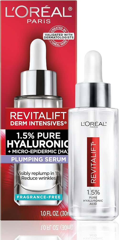 l'oréal paris revitalift derm intensives 1.5 pure hyaluronic acid serum