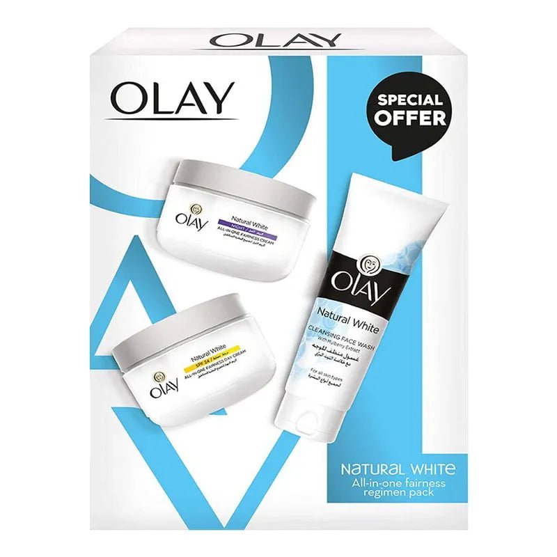 Olay Natural Aura All In One Glow Regimen Pack - ShopXonline