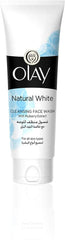 Olay Natural White Cleansing Face Wash 100ml - ShopXonline