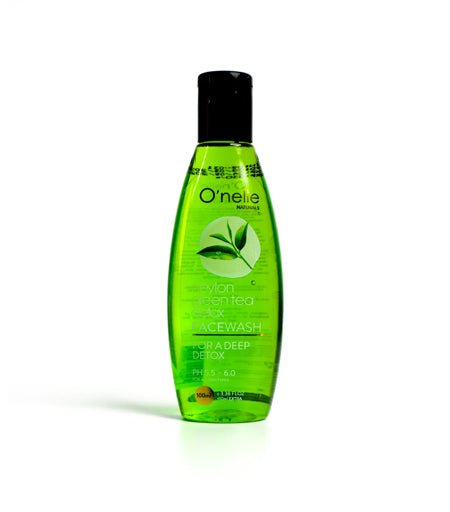 O'nelle Naturals Ceylon Green Tea Detox Face Wash 100ml - ShopXonline
