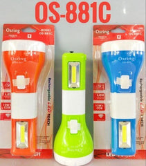 Osring Rechargeable Led Torch OS - 881C - ShopXonline