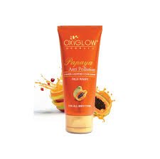 Oxyglow Papaya Anti Pollution Face Wash 100gm - ShopXonline