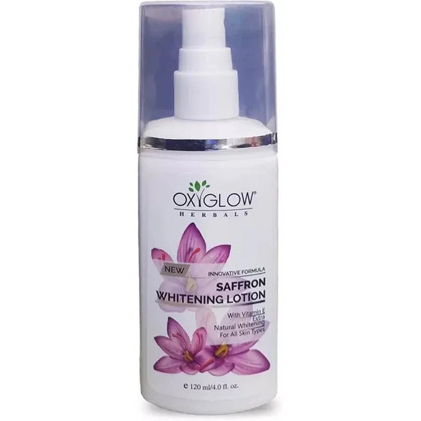 Oxyglow Saffron Whitening Lotion 120ml - ShopXonline