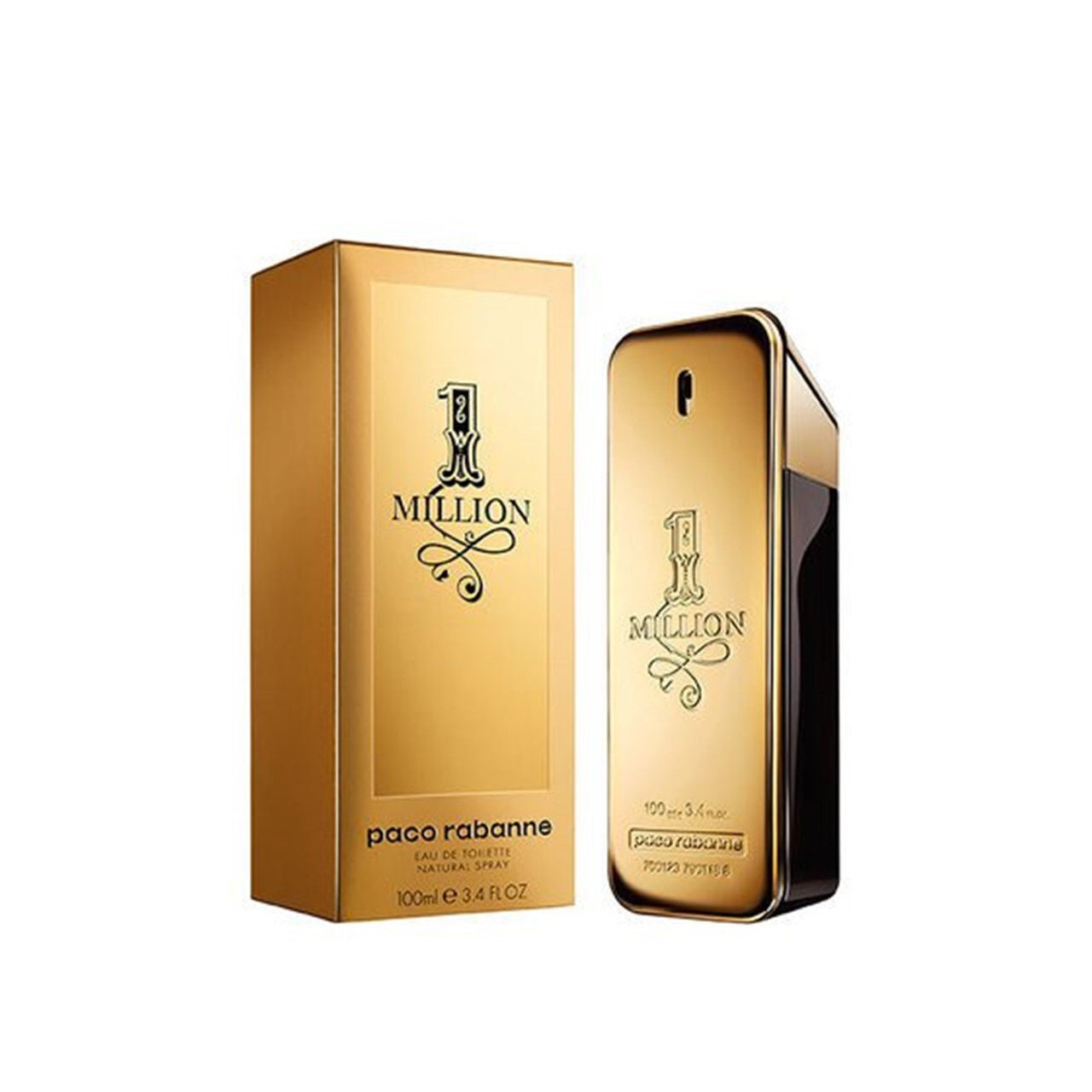 Paco Rabanne 1 Million Eau De Toilette Natural Spray - 100ml - ShopXonline