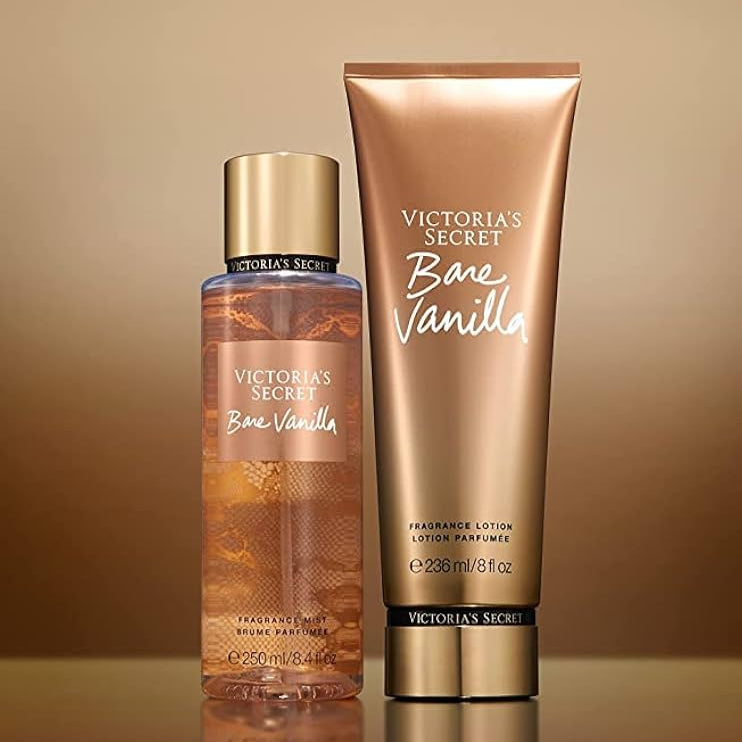 Victorias Secret Bare Vanilla Mist and lotion Gift Pack 150ml