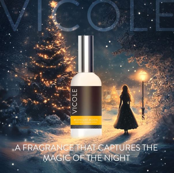 Vicole Midnight Boom Perfume Cologne Spray 50ml