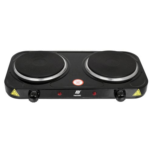 Poweronic Double Burner Hot Plate - ShopXonline