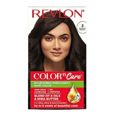 Revlon COLOR n Care Nourishing Permanent Hair Color - No 03 Darkest Brown