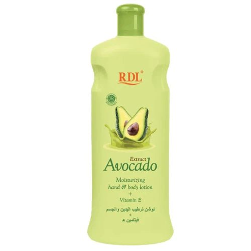 RDL Moisturizing Hand and Body Lotion with Avocado Extract and Vitamin E - 600ml - ShopXonline