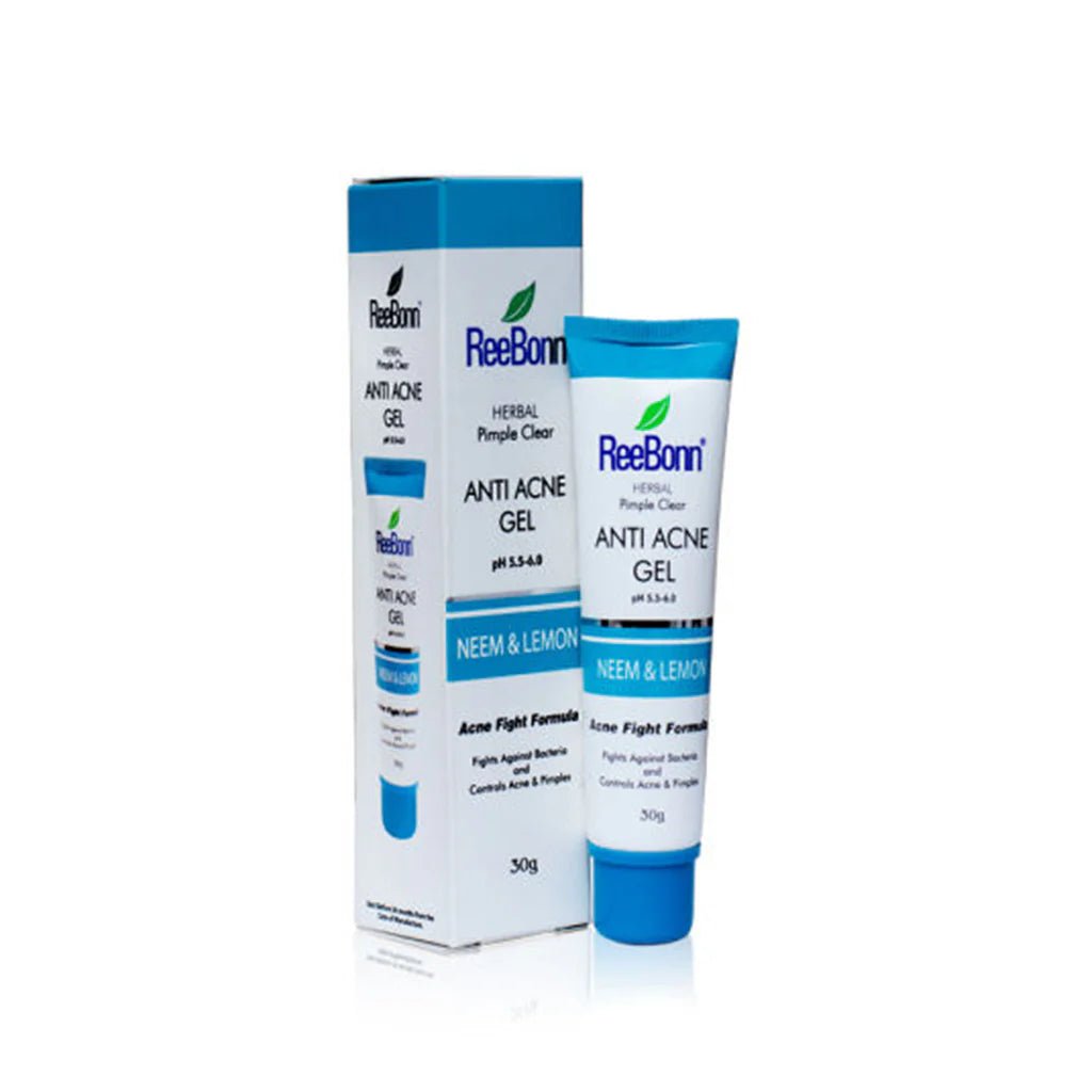 Reebonn Herbal Pimple Clear Anti Acne Gel - 30g - ShopXonline