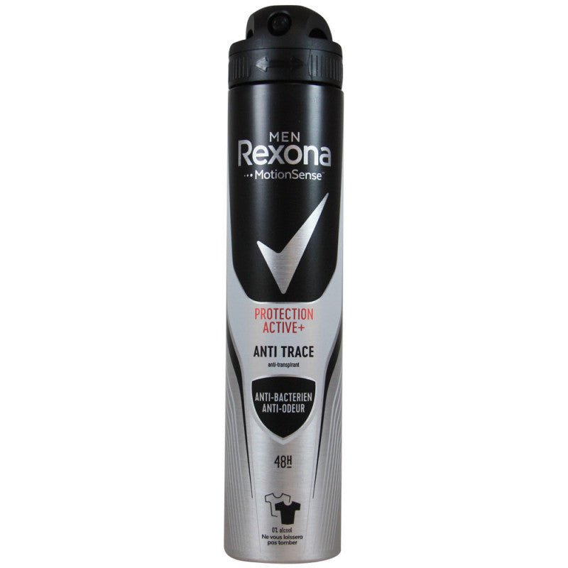 Rexona Men Protection Active Anti Trace Antibacterial Spray - 200ml - ShopXonline