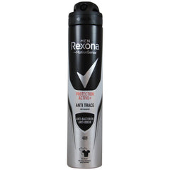 Rexona Men Protection Active Anti Trace Antibacterial Spray - 200ml - ShopXonline