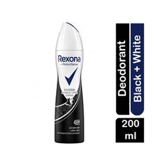 Rexona Motionsense Invisible On Black & White Clothes Deodorant Spray - 200ml - ShopXonline