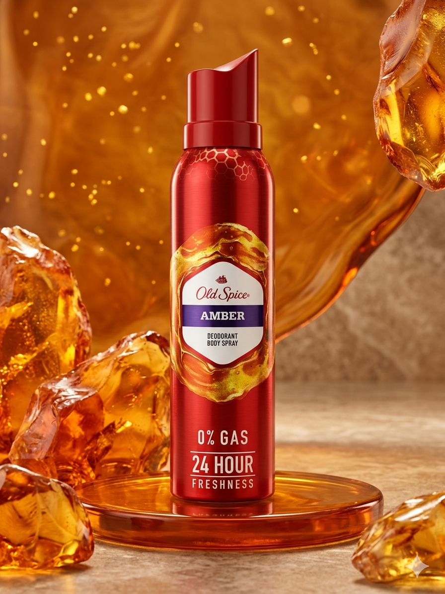 Old Spice  Amber Deo Spray 150ml